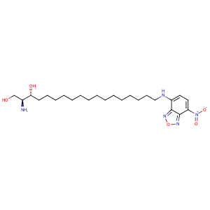 omega(7-nitro-2-1,3-benzoxadiazol-4-yl)(2S,3R)-2-aminooctadecane-1,3-diol,CAS No. 1246303-03-6.